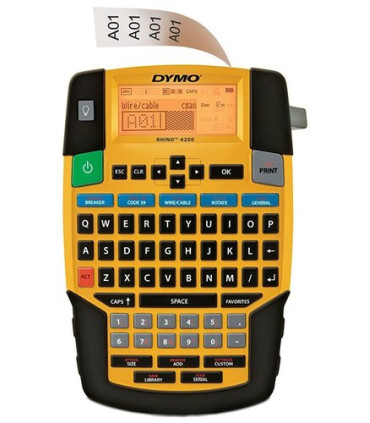 MAQ.ROTUL.DYMO INDUST.ELECT.RHINO 4200