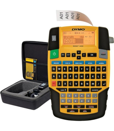 MAQ.ROTUL.DYMO RHINO 4200 CON MALETIN