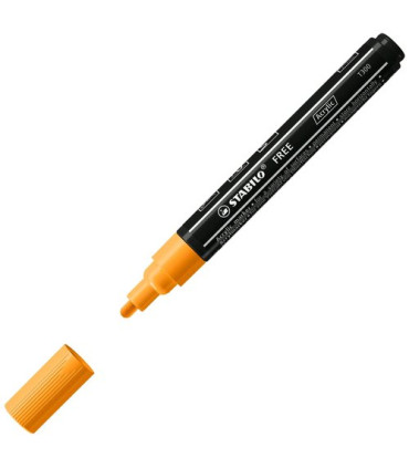 ROTUL.STABILO ACRYLIC FREE T300 NARANJA