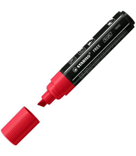 ROTUL.STABILO ACRYLIC FREE T800C CARMIN