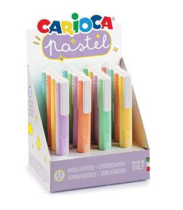 ROTUL.CARIOCA LAVABLE PASTEL EXP 16
