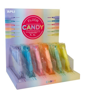 ROTUL.APLI DOBLE PUNT FLUOR CANDY EXP.36