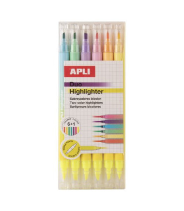 ROTUL.APLI DOBLE PUNTA FLUOR B.6