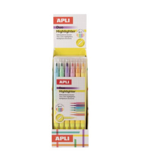 ROTUL.APLI DOBLE PUNTA FLUOR B.6 EXP.10
