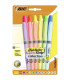 ROTUL.FLUOR BIC HIGHLIGHTER PASTEL B/12