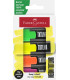 ROTUL.FLUOR FABER CASTELL NEON P/4