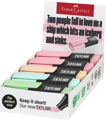 ROTUL.FLUOR FABER CASTELL PAST.10