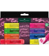 ROTUL.FLUOR FABER-CASTELL  PACK 8
