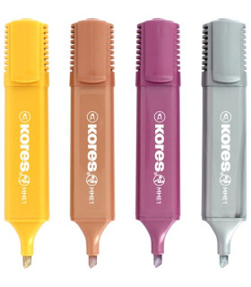 ROTUL.FLUOR KORES METAL CAJA DE 4