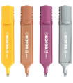 ROTUL.FLUOR KORES METAL CAJA DE 4
