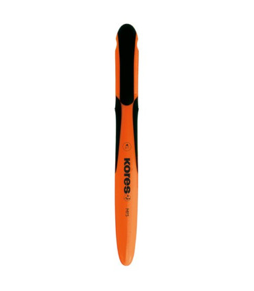 MARCADOR FLUOR KORES MF5 NARANJA