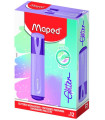 ROTUL. FLUOR MAPED GLITTER VIOLETA