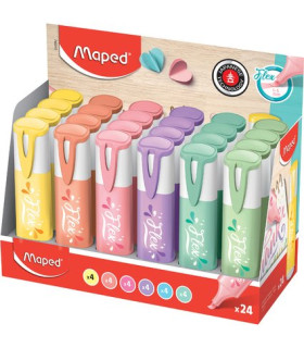 ROTUL. FLUOR MAPED FLEX PASTEL EXP/24