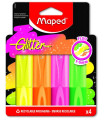ROTUL. FLUOR MAPED NEON GLITTER P/4