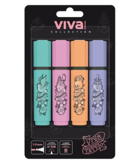 ROTUL.FLUOR MOLIN VIVA TATTO B/4
