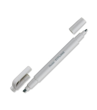 ROTUL.FLUOR PENTEL D.PUNTA GRIS PASTEL