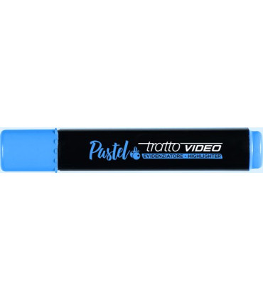 ROTUL.FLUOR TRATTO VIDEO PASTEL AZ C/12