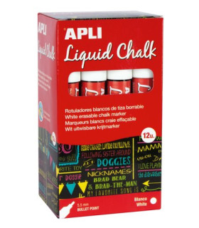 MARCA.APLI CHALK ESTUCHE 12