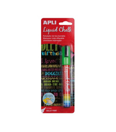 ROTUL.PIZAR.APLI CHALK CONICO VERDE