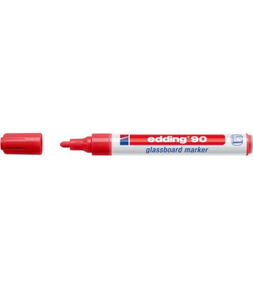 ROTUL.PIZAR.EDDING 90 ROJO