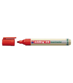 ROTUL.PIZAR.EDDING  28 ECOLINE ROJO