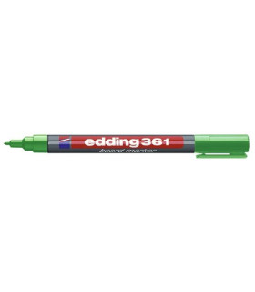 ROTUL.PIZAR.EDDING 361 VERDE