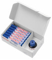 ROTUL.PIZAR.EDDING 660  AZUL C/20