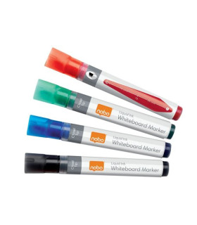 ROTUL.PIZAR.NOBO LIQUID CAJA de 4