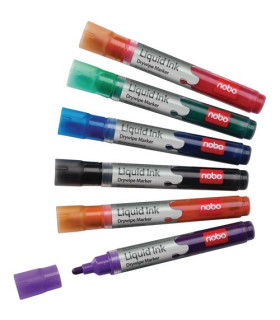 ROTUL.PIZAR.NOBO LIQUID CAJA de 6