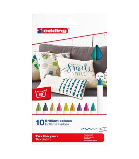 ROTUL.EDDING 4600 TELA FINO CAJA de 10