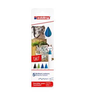 ROTUL.EDDING 4600 TELA FINO CAJA de 5
