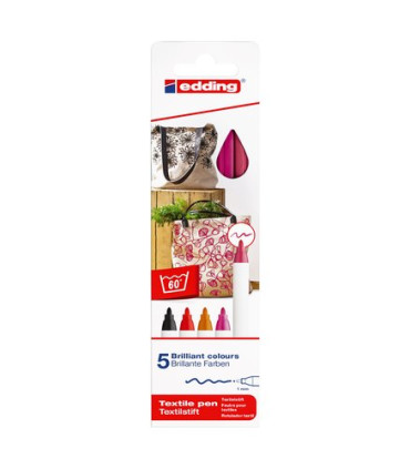 ROTUL.EDDING 4600 TELA FINO CAJA de 5