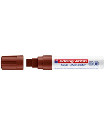 ROTUL.EDDING 4090 TIZA LIQ. MARRON