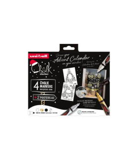 ROTUL.UNIBALL CHALK MARKER PWE-5M SET.4