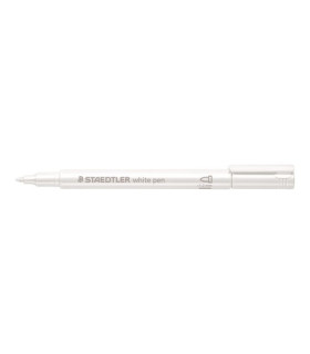 ROTUL.STAEDTL.8323 METALLIC MARKER BLANC