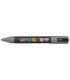 ROTUL.UNI-POSCA PC-5M  GRIS PROFUNDO