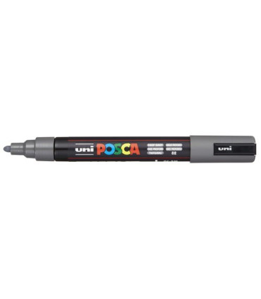 ROTUL.UNI-POSCA PC-5M  GRIS PROFUNDO
