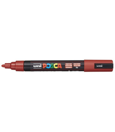 ROTUL.UNI-POSCA PC-5M  ROJO RUBI