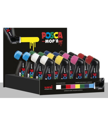 ROTUL.UNI-POSCA MOP`R EXPOSITOR de 16
