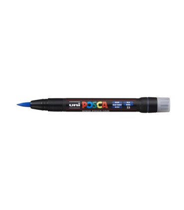 ROTUL.UNI-POSCA PCF-350 PINCEL  AZUL