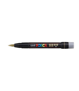 ROTUL.UNI-POSCA PCF-350 PINCEL  ORO