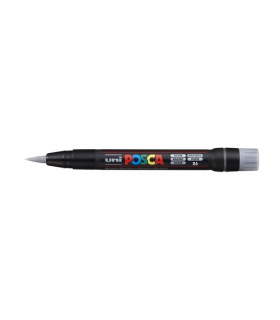 ROTUL.UNI-POSCA PCF-350 PINCEL  PLATA