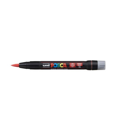 ROTUL.UNI-POSCA PCF-350 PINCEL  ROJO