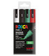 ROTUL.UNI-POSCA PC-5M  COL. NAVIDAD B/4