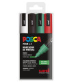 ROTUL.UNI-POSCA PC-5M  COL. NAVIDAD B/4