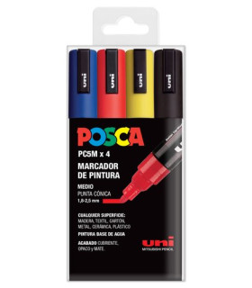 ROTUL.UNI-POSCA PC-5M BASIC E/4