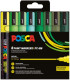 ROTUL.UNI-POSCA PC-5M COL.VERDES E/8