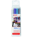 ROTUL.EDDING  751 B/3 (plata, azul y vio
