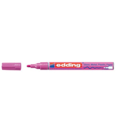 ROTUL.EDDING  751 ROSA METALICO