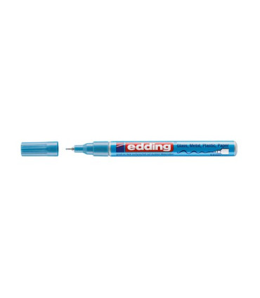 ROTUL.EDDING 780 METALICO AZUL CLARO